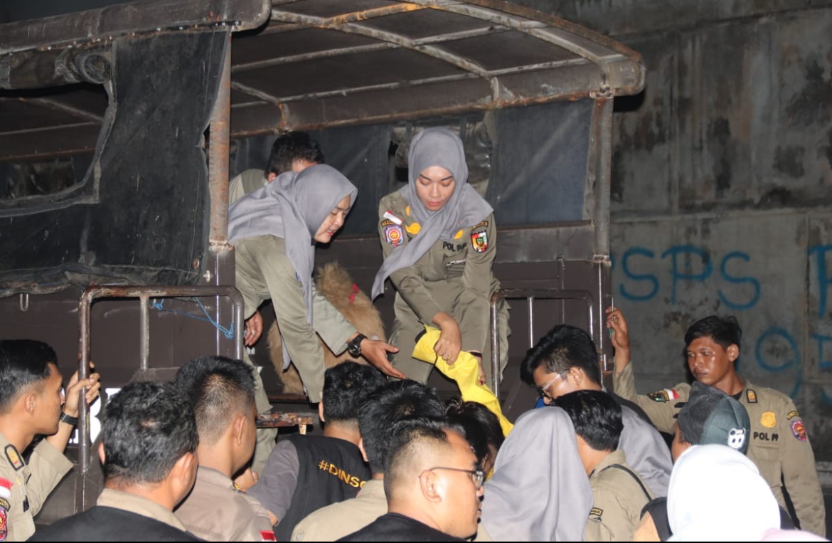 158 Gepeng di Pekanbaru Diamankan Hingga Juli 2025