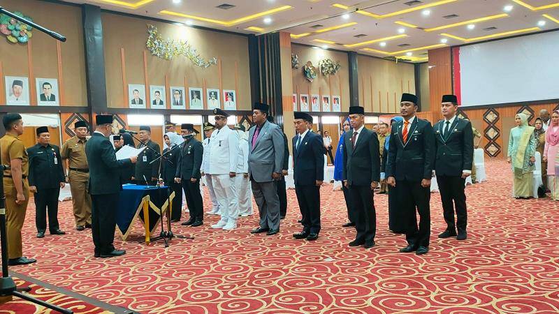 19 Pejabat di Lingkungan Pemko Pekanbaru Resmi Dilantik