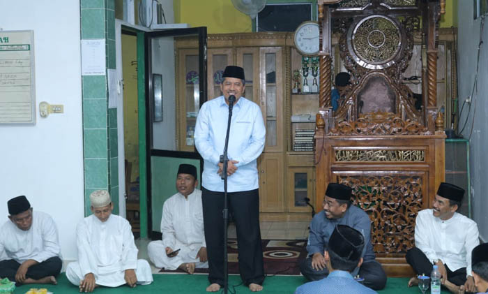 Safari Ramadan di Tualang, Alfedri Sampaikan Kabar Gembira untuk Jamaah Calon Haji