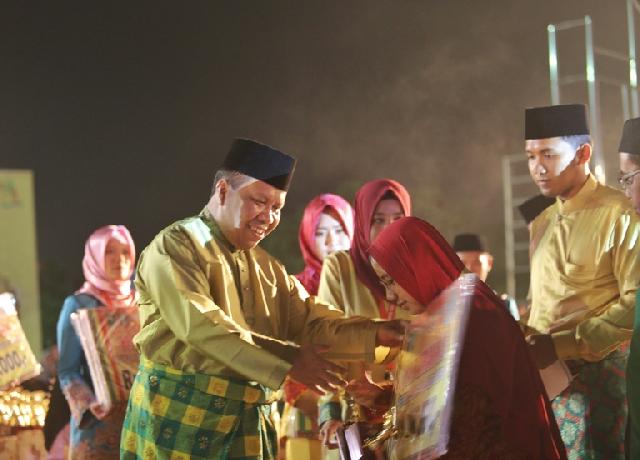 Khafilah Kota Sagu Sabet Juara 2 MTQ Tingkat Provinsi Riau