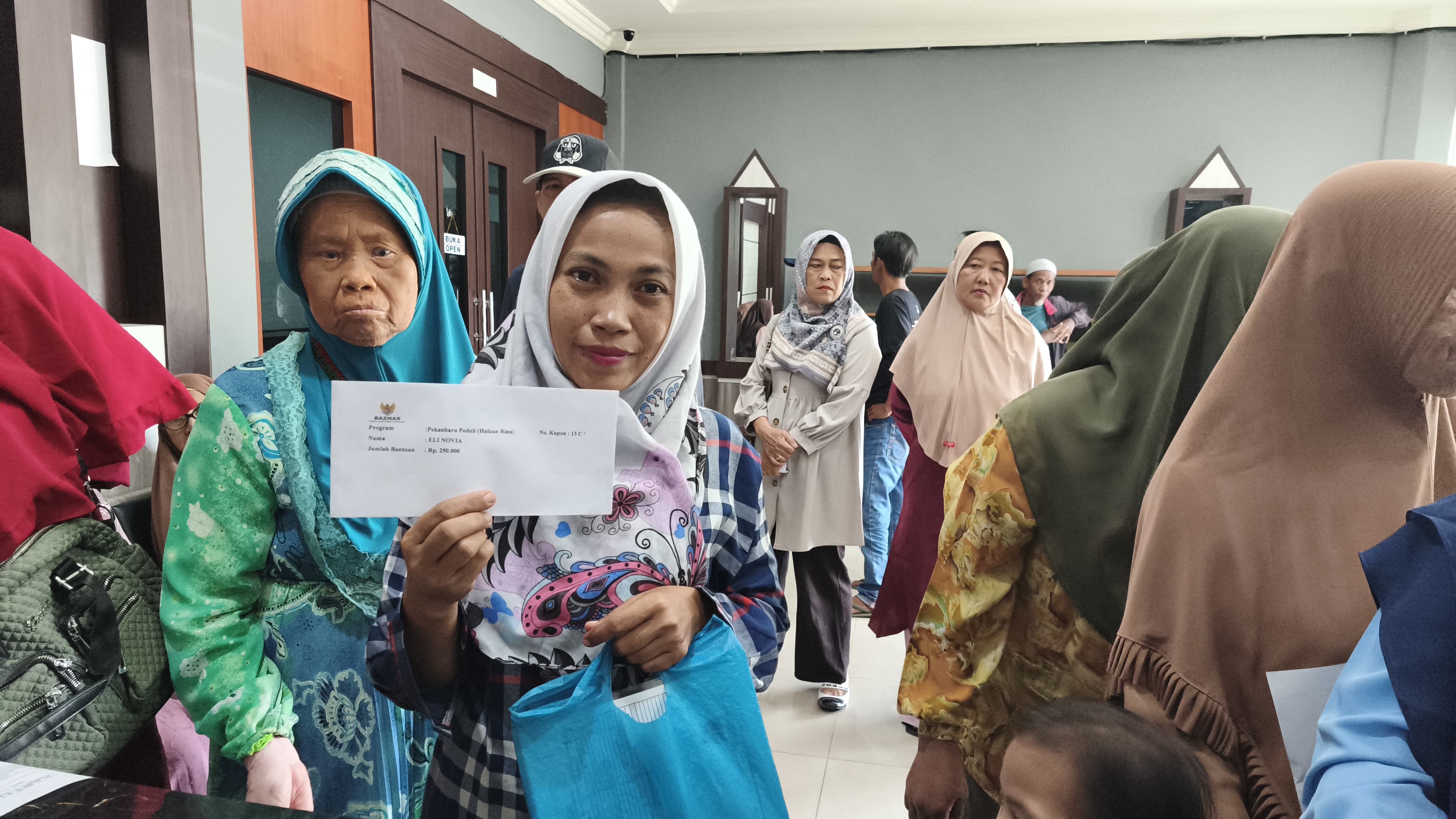 Hari Jadi ke-25 Haluan Riau, Santunan Kaum Dhuafa dan Fakir Miskin Kembali Disalurkan