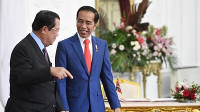 Presiden Jokowi Bahas Rencana Impor Beras Bersama PM Kamboja