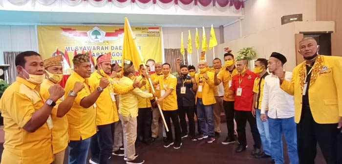 Terpilih Aklamasi Jadi Ketua Golkar Siak, Indra Gunawan Siap Menangkan Pilkada