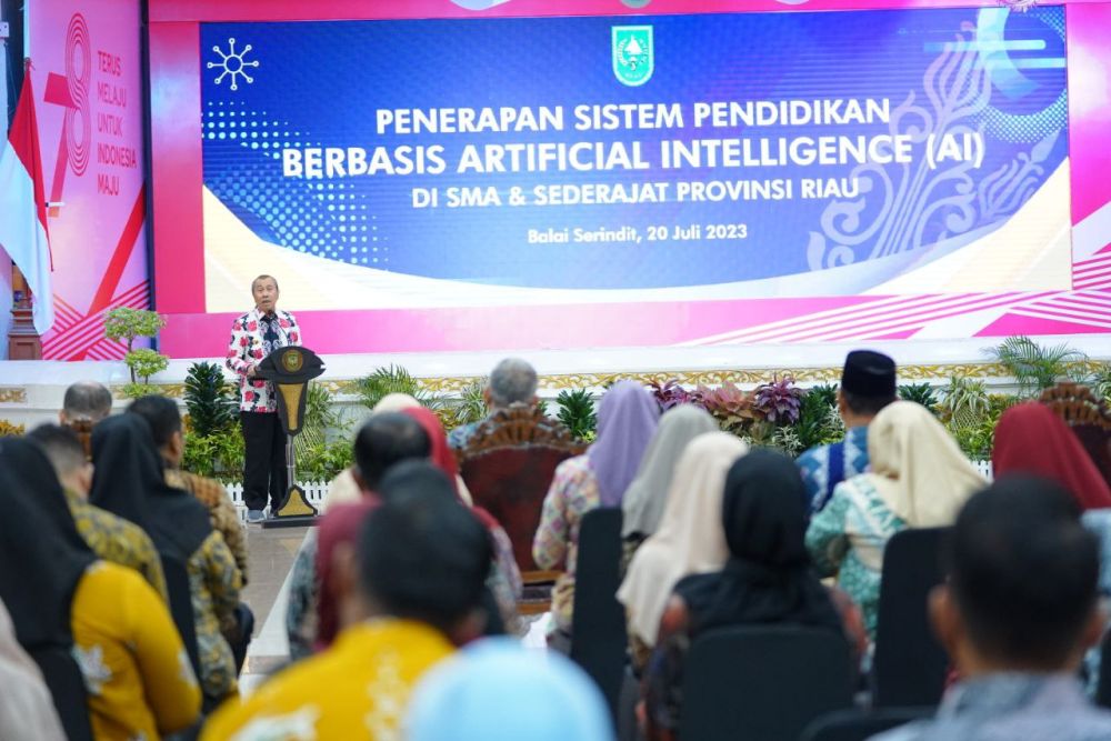 Riau Dahului Imbauan UNESCO Soal Penerapan AI