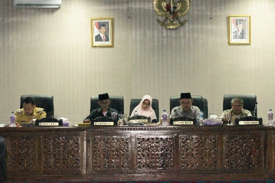 DPRD Kabupaten Kampar Setujui Ranperda RPP APBD 2018