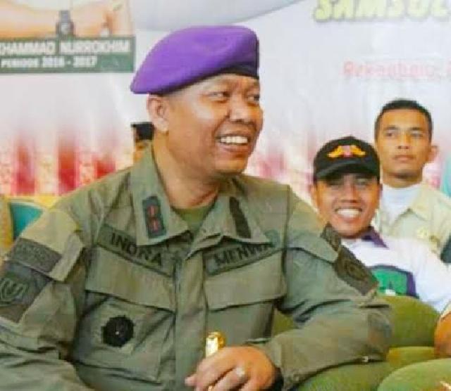 Indra Pomi Kembali Terpilih Sebagai Komandan Menwa IP Riau