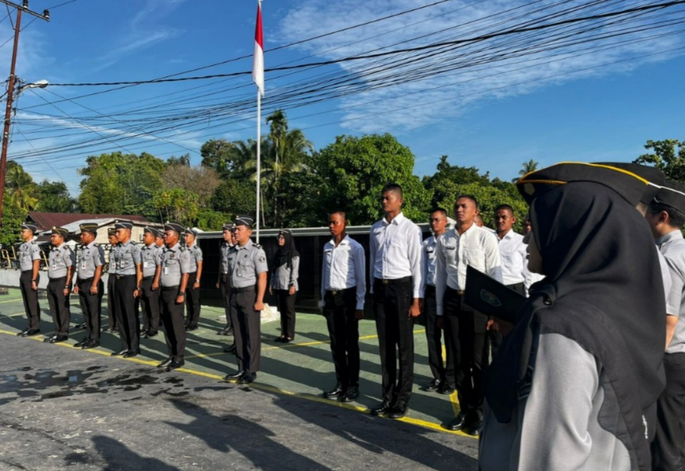 Lapas Pasirpangaraian Sambut 7 PNS: Jalani Tugas Penuh Tanggungjawab
