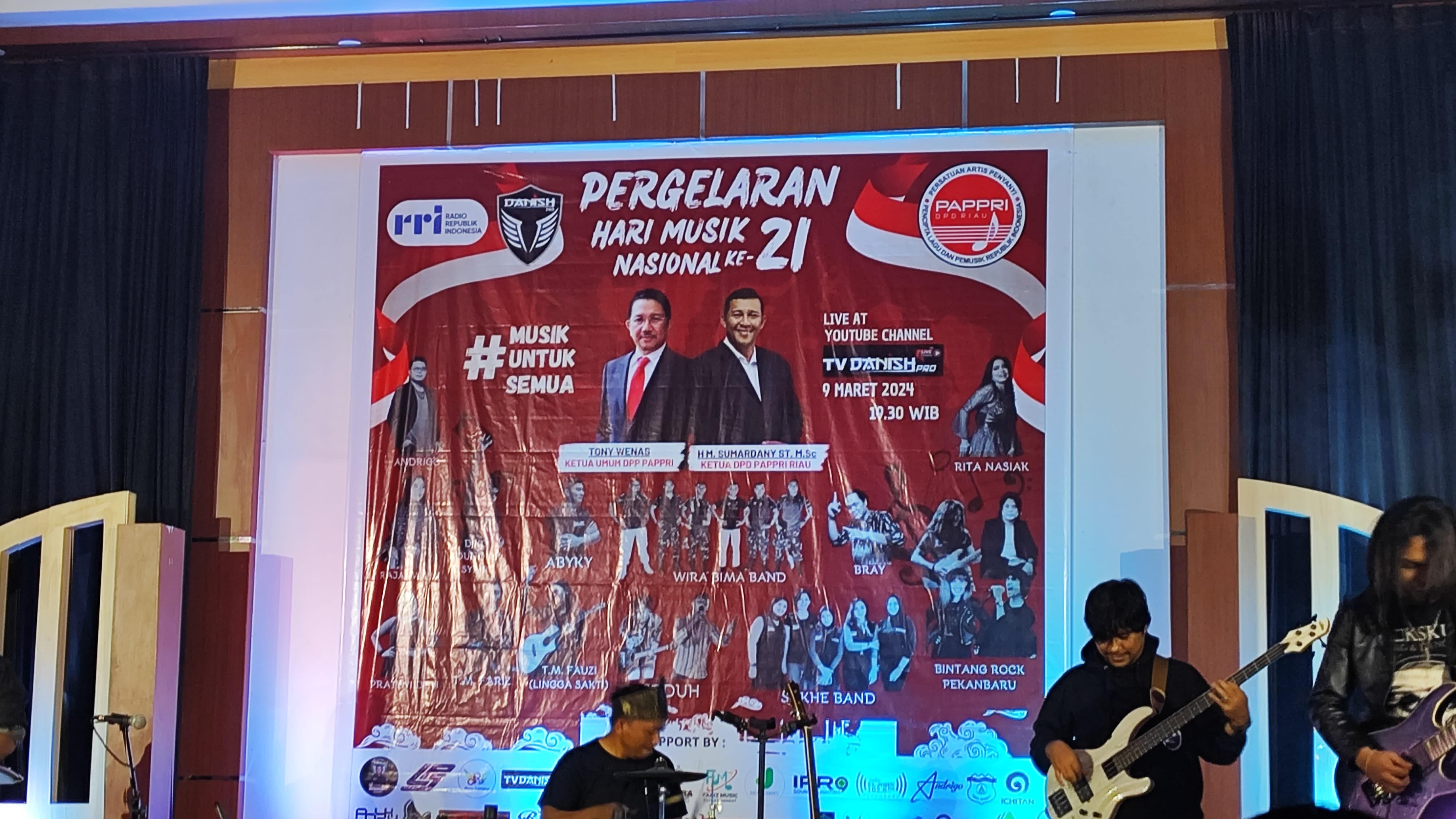 PAPPRI Riau Gelar Pagelaran Musik Nasional 