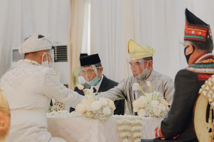 Gatot Nurmantyo-Plt Gubernur Aceh Jadi Saksi Pernikahan Putri Gubsu Edy Rahmayadi