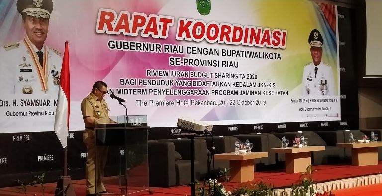 Wagub Riau: Banyak Masyarakat Miskin Belum Miliki JKN-KIS