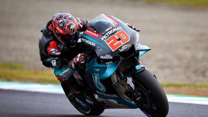 FP2 MotoGP Valencia: Quartararo Tercepat, Rossi Crash