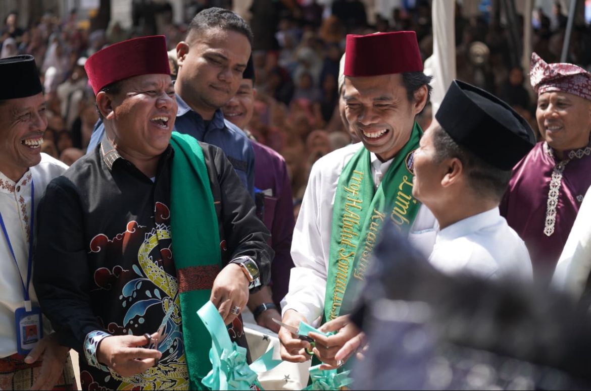 UAS Resmikan Pesantren Iman Saleh, Sebut Suhardiman jadi Bupati Pertama Bangun Pesantren