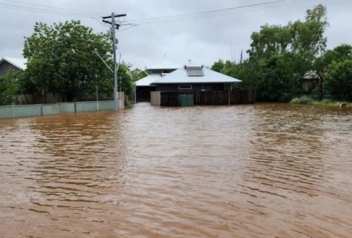 Australia Barat Laut Dilanda Banjir, Warga Dievakuasi Pakai Helikopter