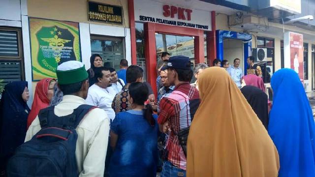 Puluhan Calon Jamaah Umrah Merasa Tertipu, Pemilik Travel Pentha Diadukan ke Polda Riau