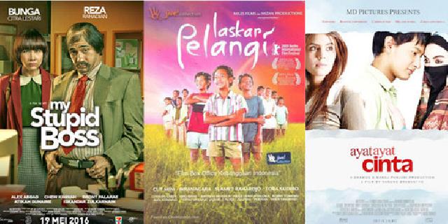 5 Daftar Film Indonesia Adaptasi Novel yang Terlaris.