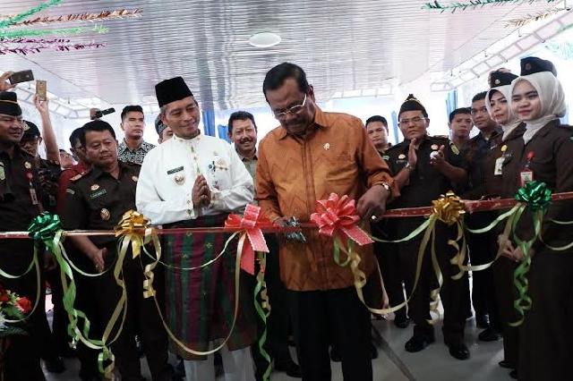 Resmikan Kantor Baru Kejari Pekanbaru, Jaksa Agung Sampaikan Pesan Ini