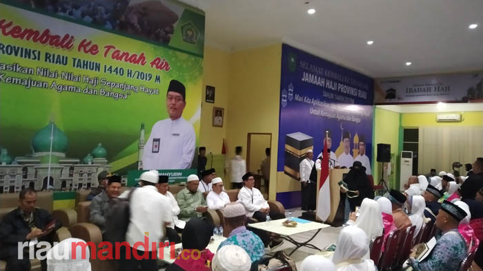 Gubri Syamsuar Ucapkan Duka Cita atas Meninggalnya 7 Orang Jamaah Haji Riau