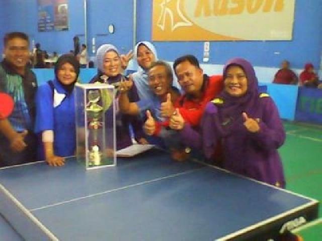 Tenis Meja PGRI Juara Terbaik se-Riau
