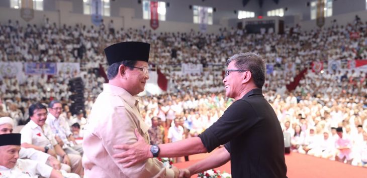 Rocky Gerung Beri Surprise Saat Prabowo Pidato di Surabaya