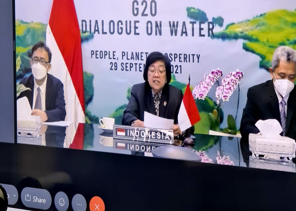 High-level Dialogue on Water, Menteri LHK: Indonesia Berkomitmen Jaga Kelestarian Sumber Daya Air