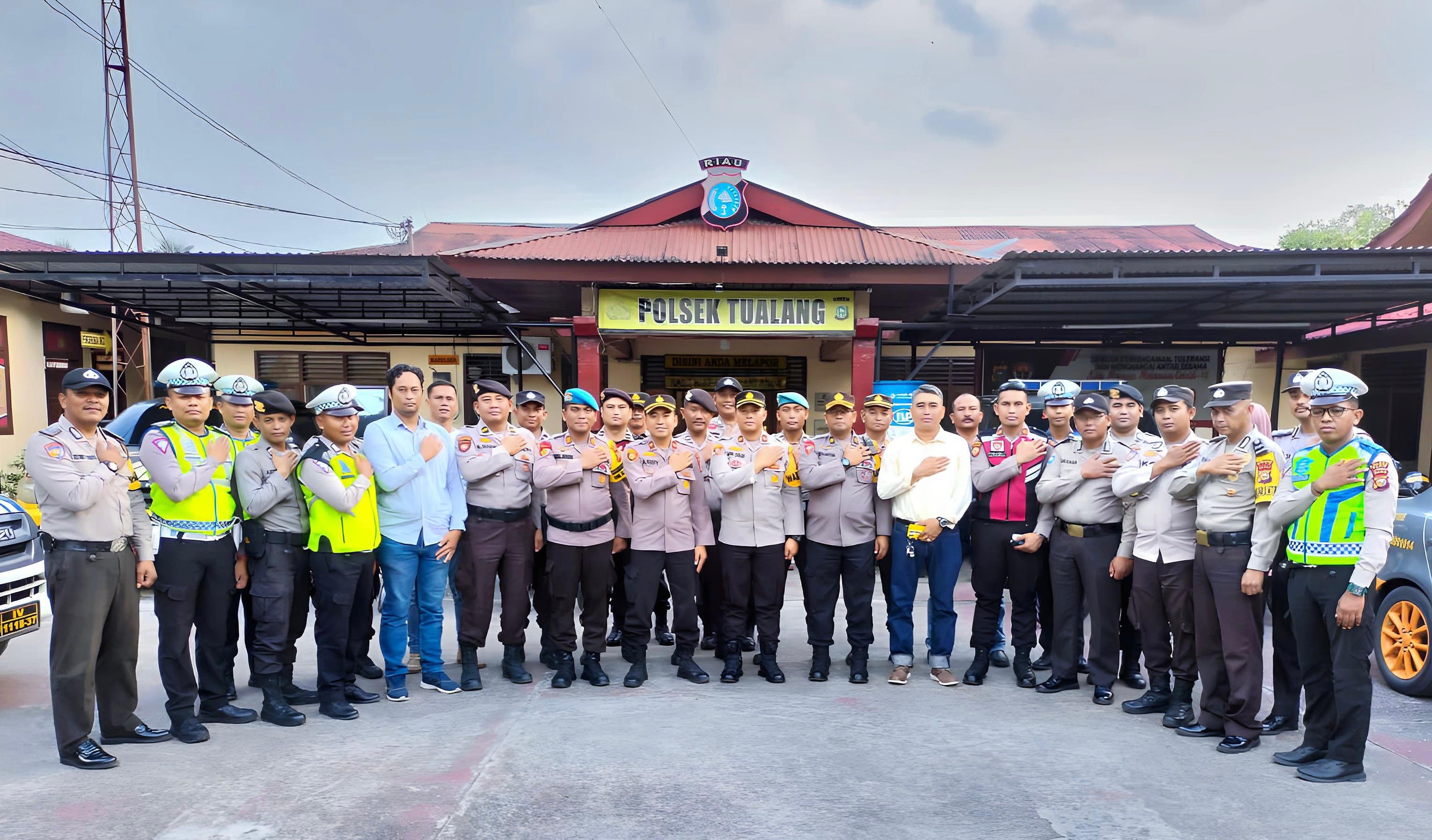 Wakapolres Siak Kompol Ade Tegaskan SOP Pengamanan Pemilu