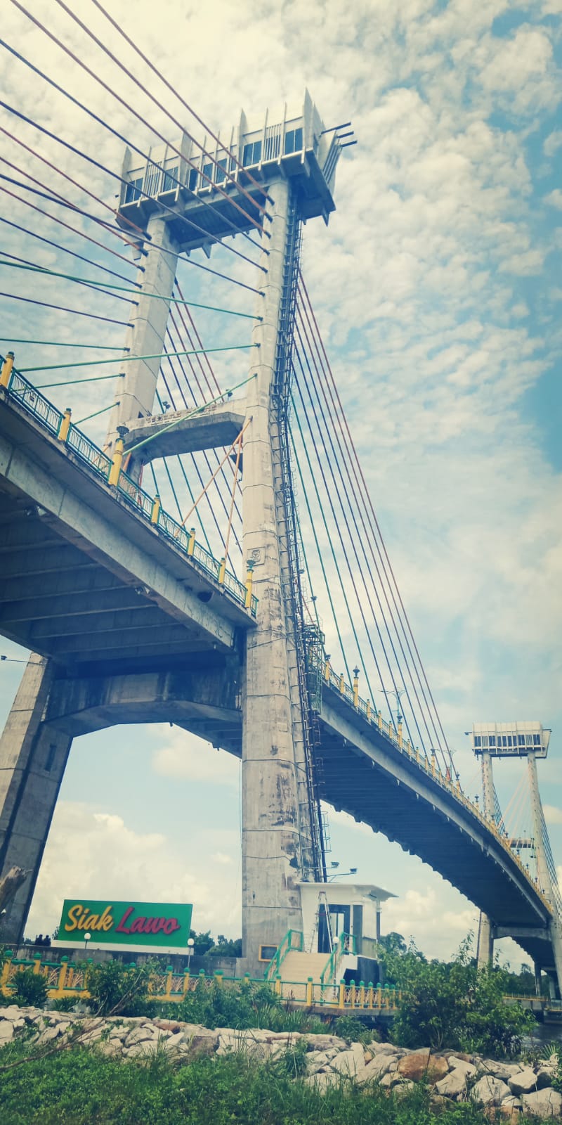 Habiskan Kisaran Rp3 Miliar, Lift Jembatan TASL Siak Belum Difungsikan