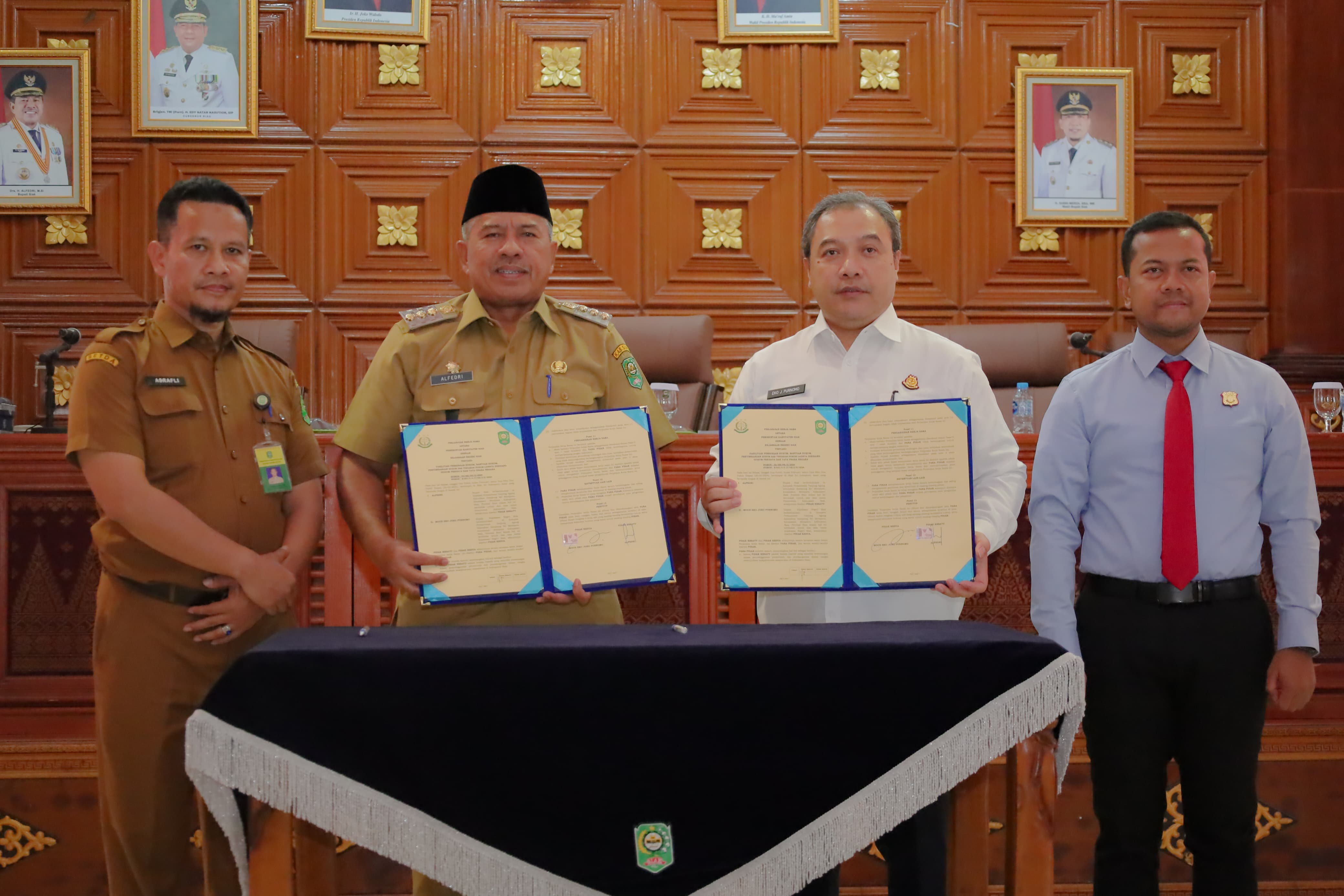 Tekan Terjadinya Tindak Pidana dan Perdata, Pemkab Siak MoU Bersama Kejari Siak