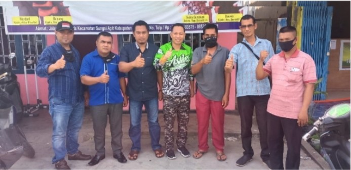 Legislator Siak Indra Gunawan Sambangi Kantor IW-SPS