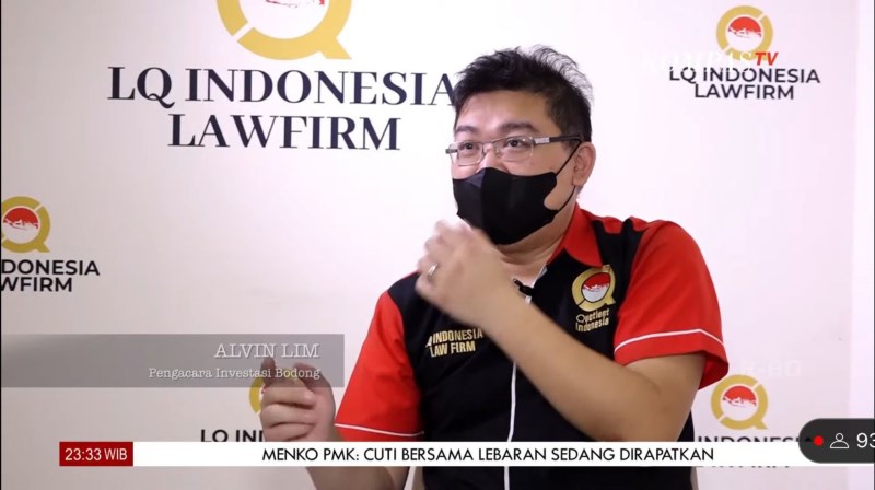 LQ Indonesia Lawfirm Kecewa dengan Penanganan Kasus Indosurya