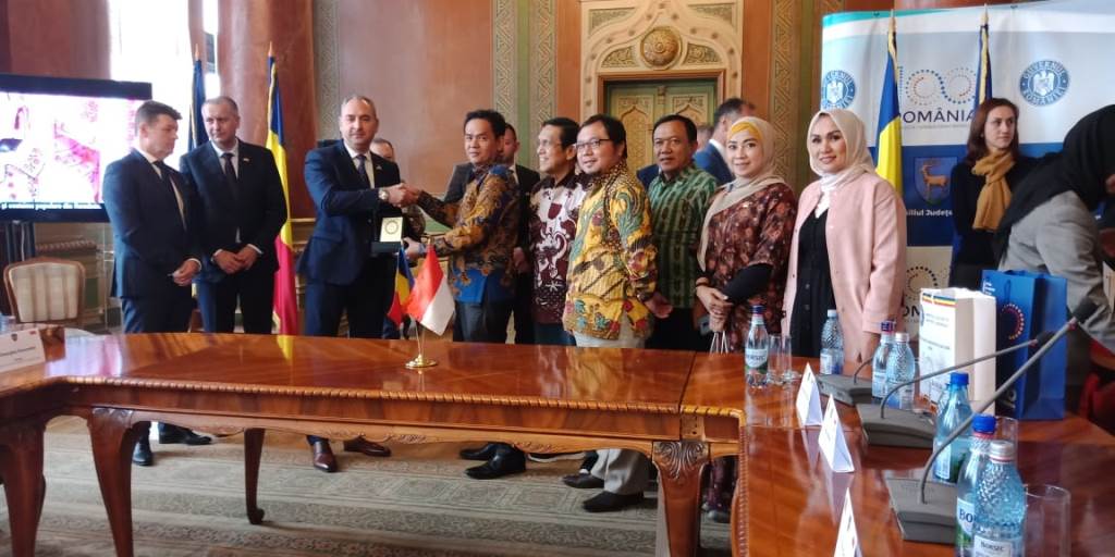 Nofi Candra Pimpin Delegasi DPD RI ke Romania