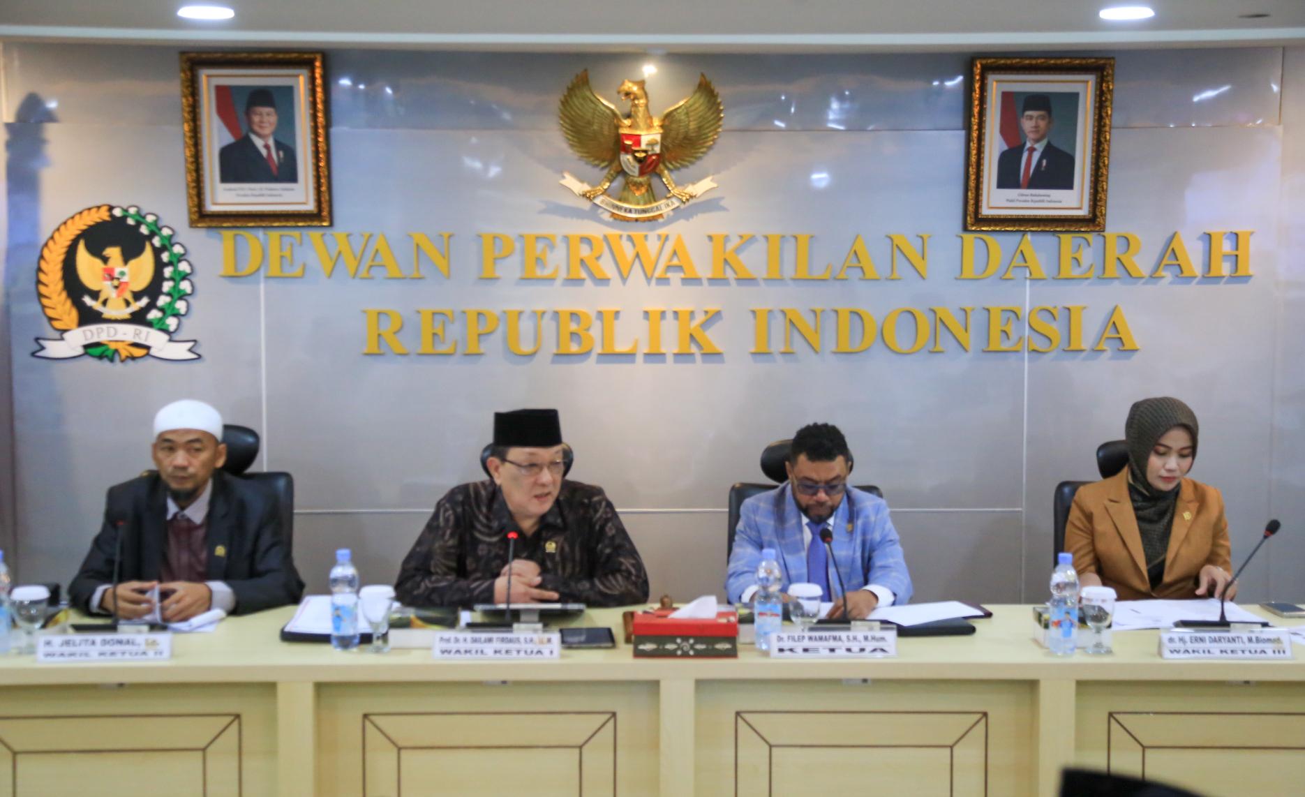 Raker dengan Menag, Komite III DPD RI Soroti Mutu Pendidikan Keagamaan