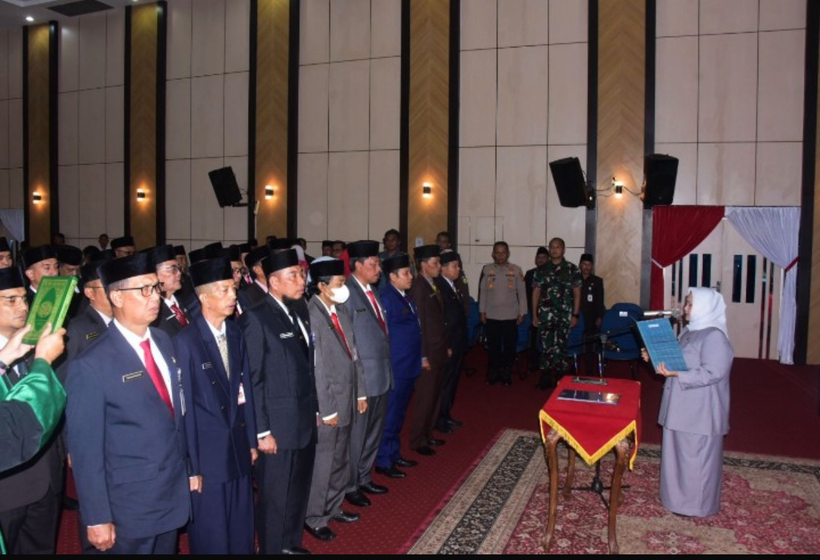 Berikut Daftar 31 Pejabat di Pemkab Bengkalis yang Baru Dilantik