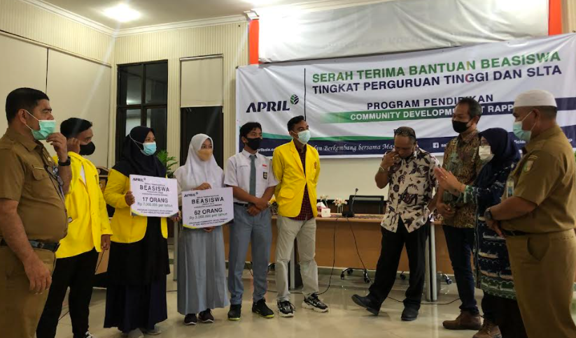 RAPP Kembali Salurkan Beasiswa di Kabupaten Kuansing