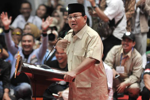 Ini Penjelasan Timses Soal Prabowo Joget-joget di Acara Perayaan Natal