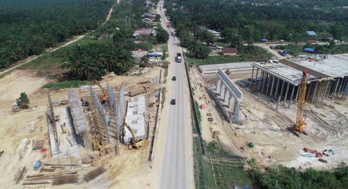 Pembangunan Sudah 96 Persen, Tol Pekanbaru-Dumai Segera Rampung