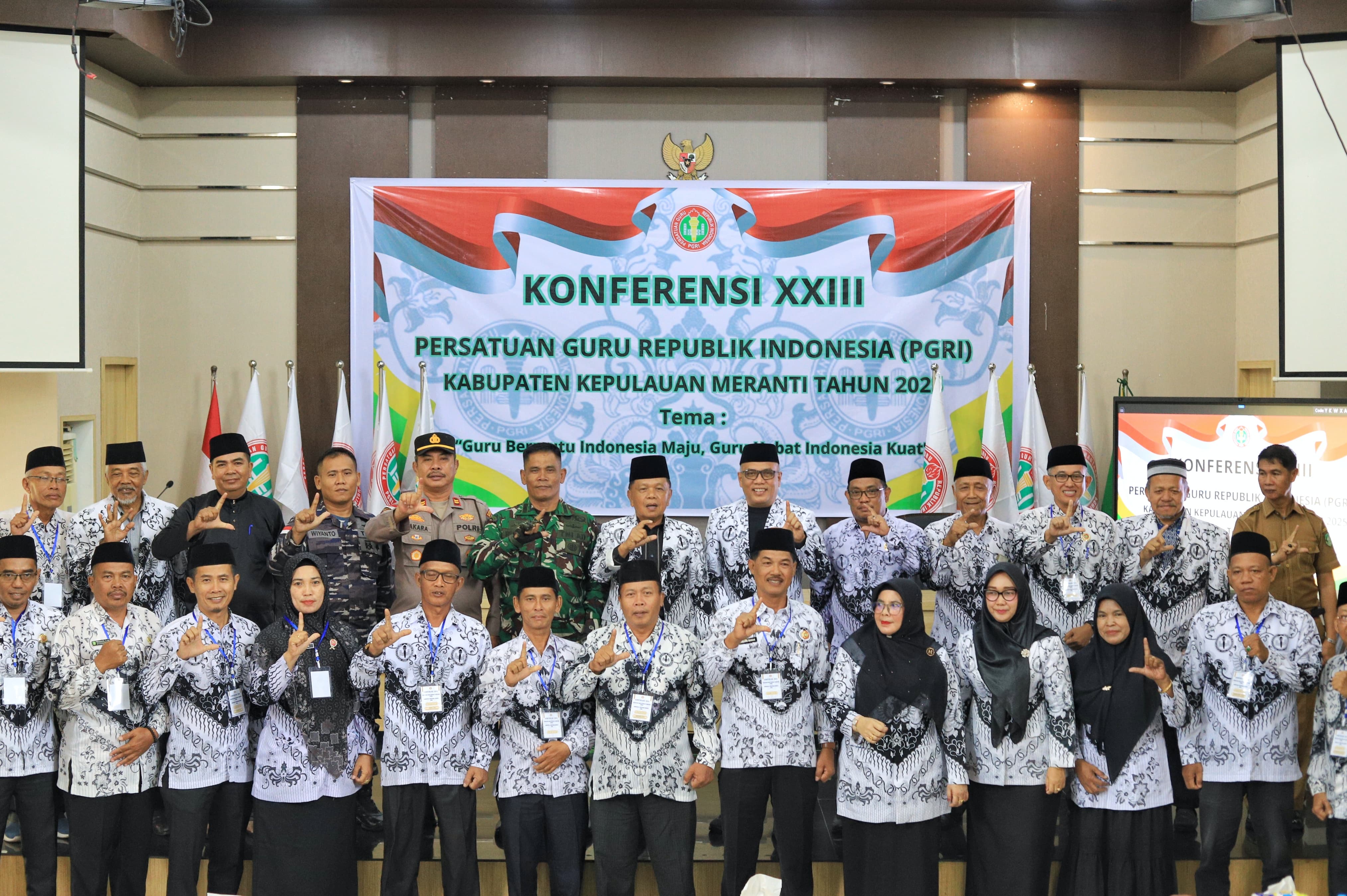 PGRI Meranti Gelar Konferensi XXIII: Guru Hebat, Indonesia Kuat