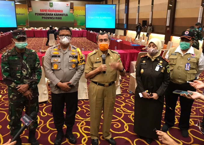 1.166 Ha Lahan Terbakar di Riau Belum Diberi Police Line, Ini Penjelasan Kapolda
