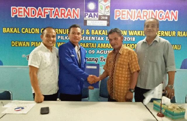 12 Tokoh Mendaftar ke DPW PAN Riau, Ahmi Septari Daftar sebagai Balon Wagubri