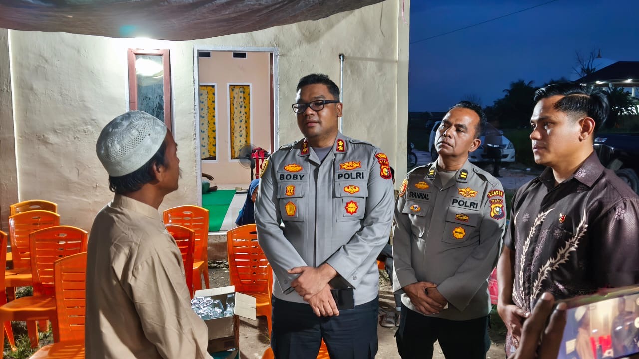Kunjungi Rumah Duka, Ini Penjelasan Polres Kampar Soal Lokasi Bocah Tenggelam