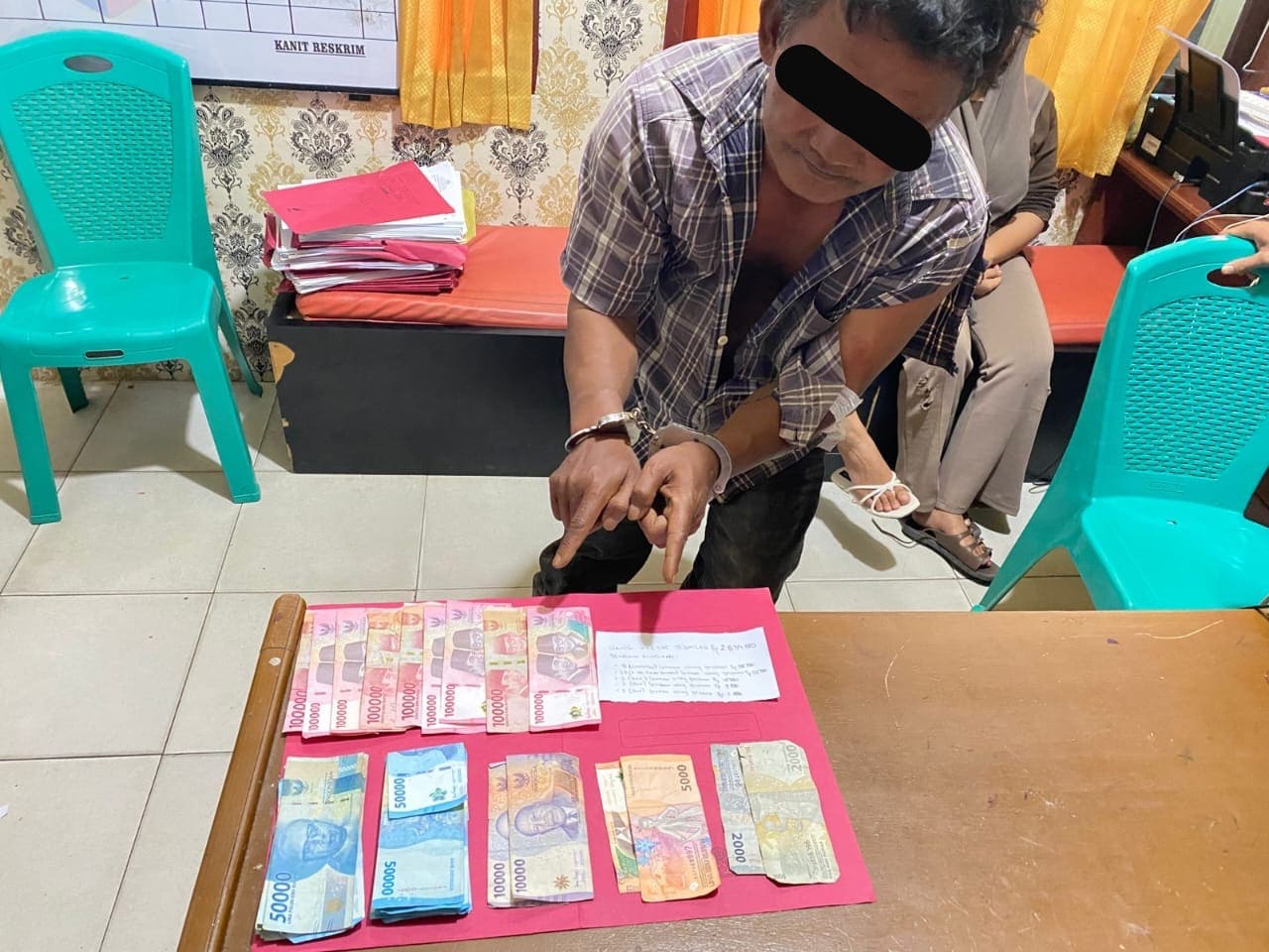 Aksi Pencuri di BRILink Digagalkan, Pelaku Diamankan Polsek Singingi Hilir