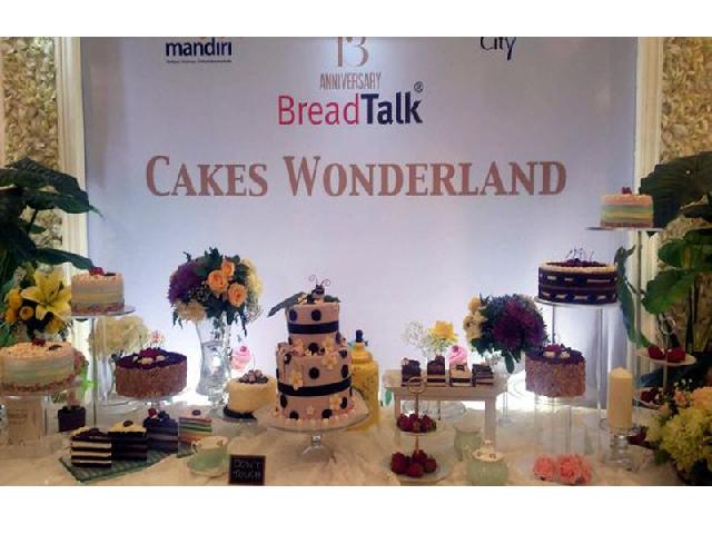 Cakes Wonderland Jadikan Tanda Hari Jadi BreadTalk Ke-13