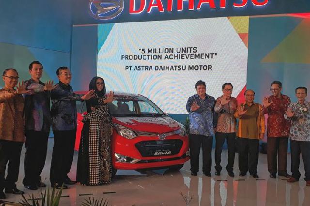 Daihatsu Capai Produksi ke-5 Juta Unit di Indonesia