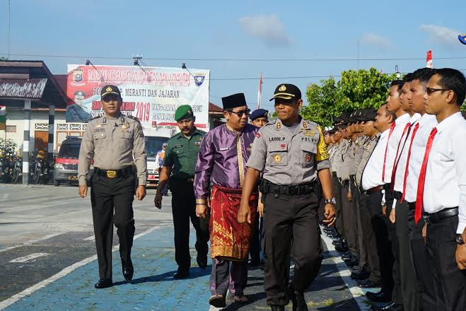 Amankan Natal dan Tahun Baru, Operasi Lilin Muara Takus 2018 di Meranti Dimulai