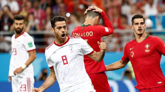 Ronaldo Gagal Penalti, Portugal Seri Lawan Iran