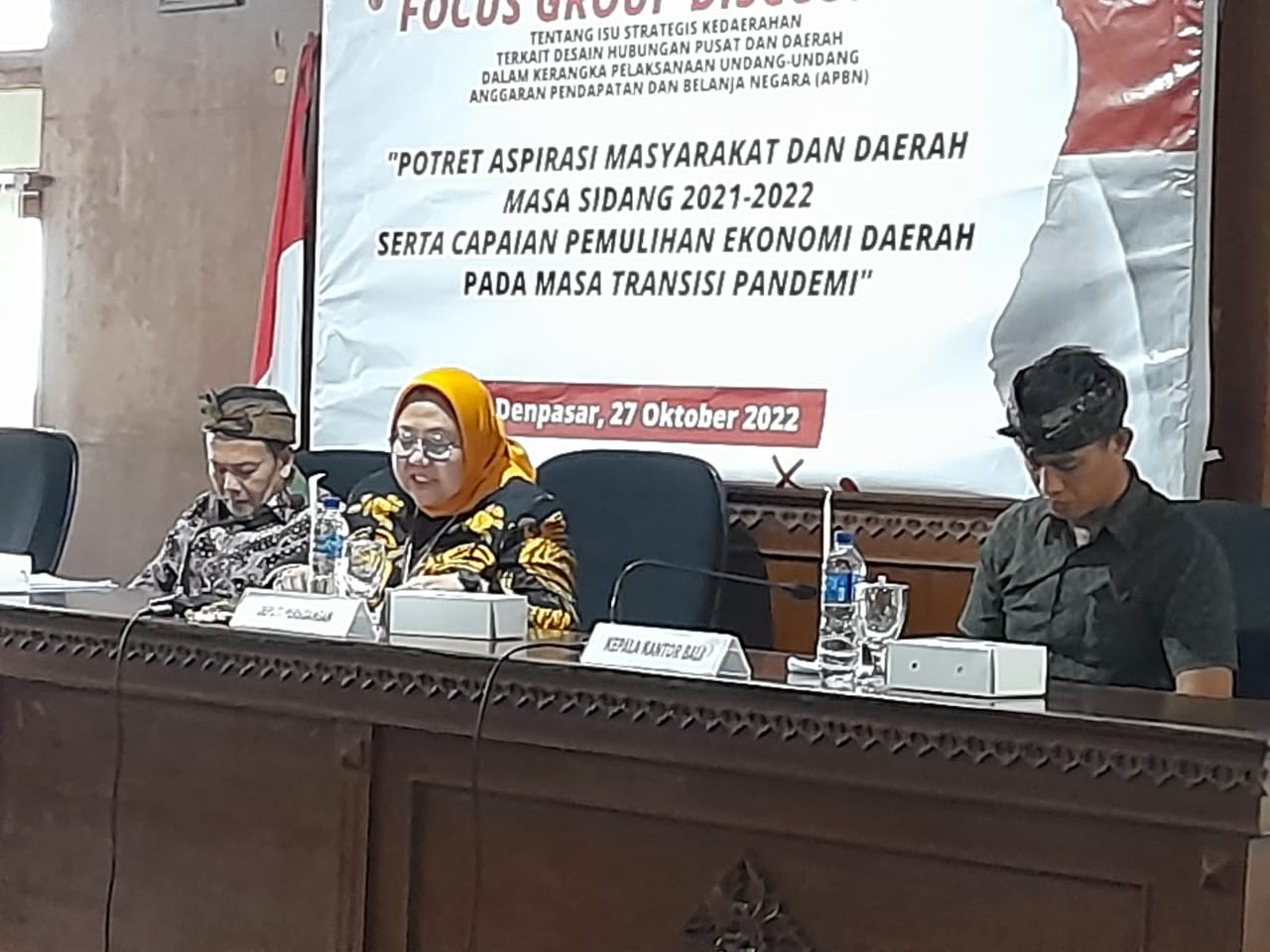 DPD RI Gelar FGD Asmasda: Tak Adil, Izin dari Pusat dan Pengawasan Daerah