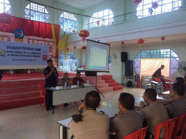 Sosialisasi PP Tentang Asuransi Sosial Prajurit TNI, Anggota Polri dan ASN