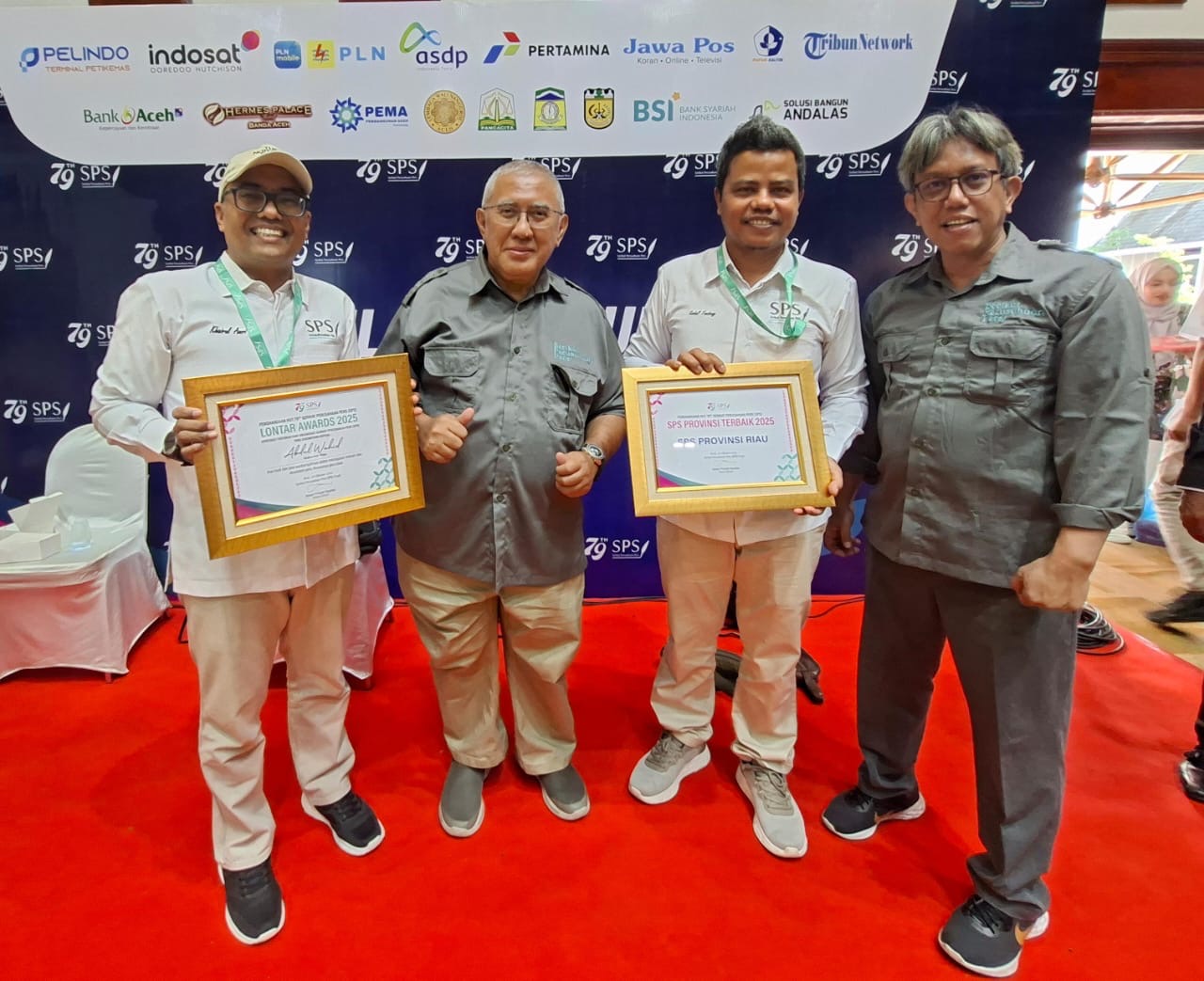 Bangga! SPS Riau Terbaik se-Indonesia