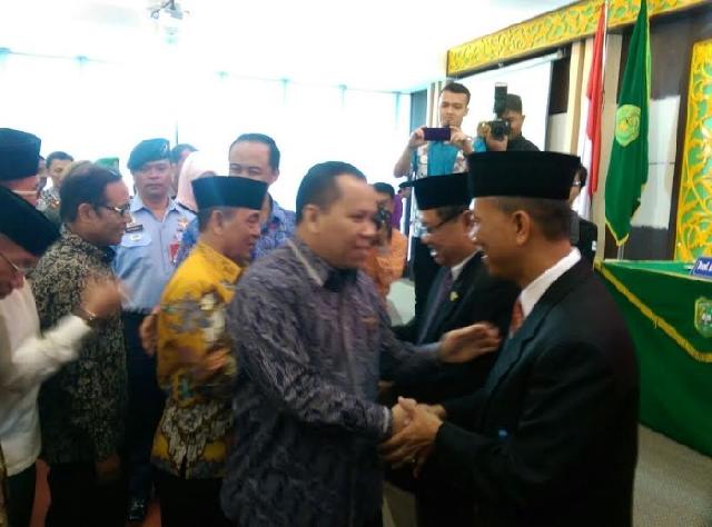 Bupati H. Irwan Hadiri Pelantikan Rektor Universitas Islam Riau