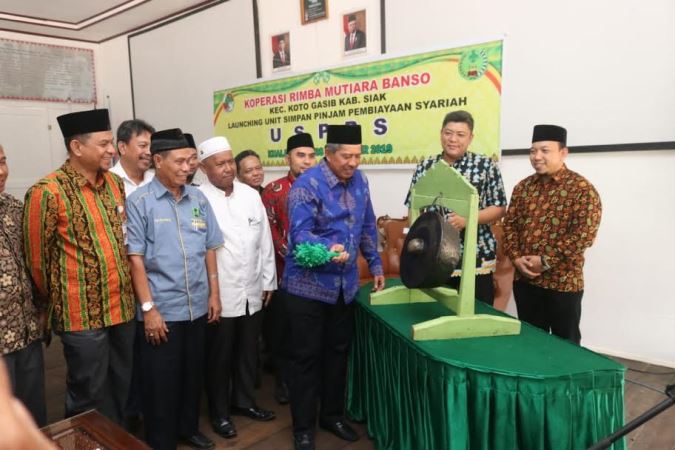 Bupati Siak Luncurkan Koperasi Syariah, Saatnya Keluar dari Riba