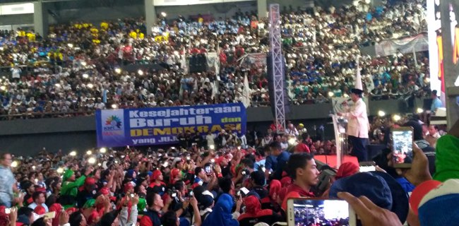 Hadiri Acara May Day, Prabowo: Kalau Kaya Hasil Nyuri Itu Pengkhianat Bangsa